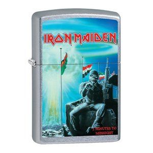 Iron Maiden Two Minutes to Midnight Album Cover Zippo Lighter